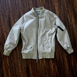 Everlane Tan Khaki Bomber Jacket XXS